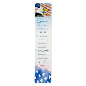 2015 America My Country Bookmark VFW Veterans Mission Vision Values- promotional